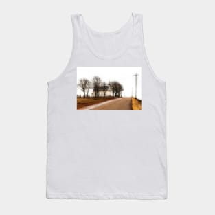 Foggy Country Church 1 Tank Top